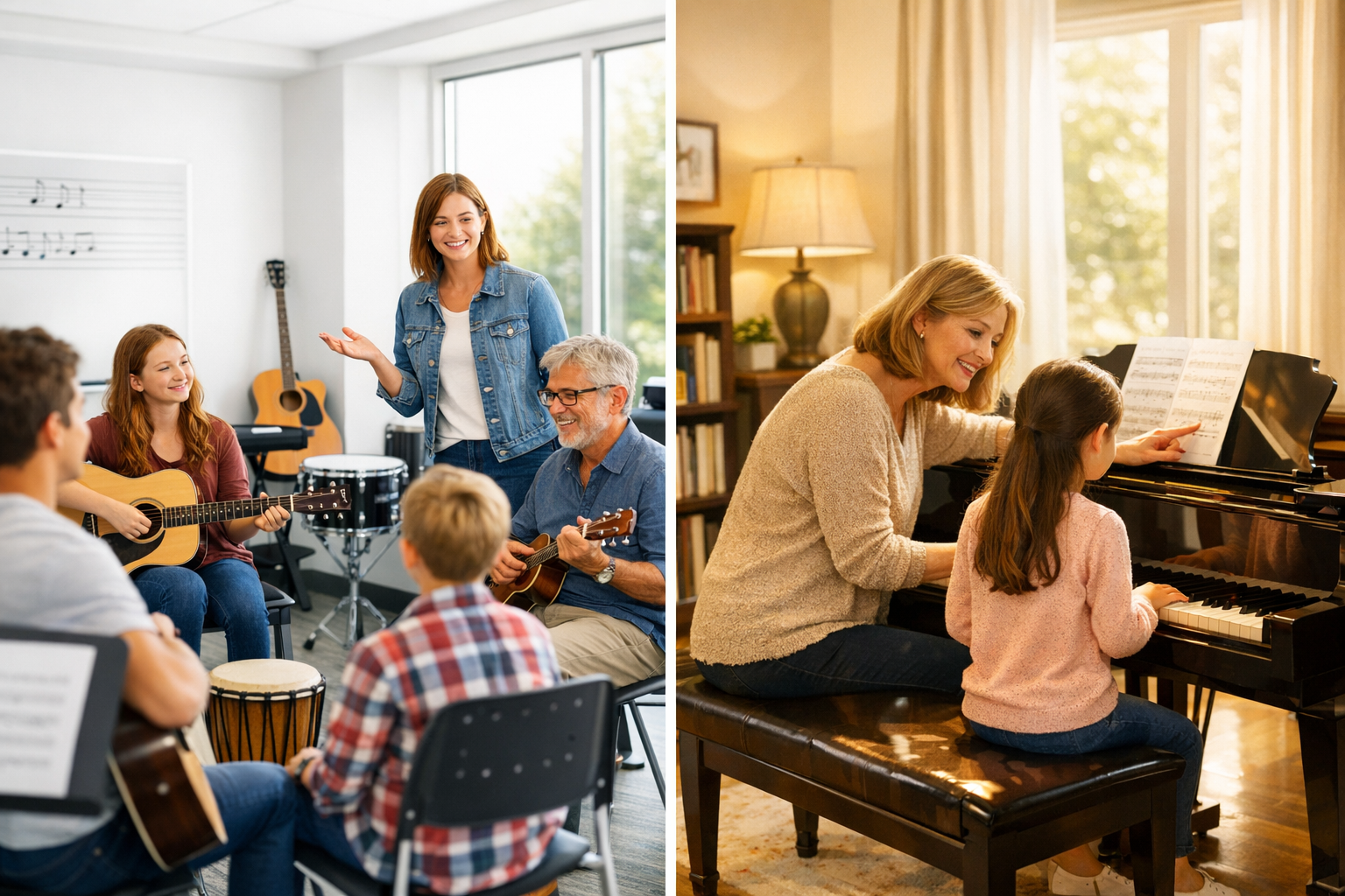 Musikschule vs. Privatlehrer: Was ist besser?