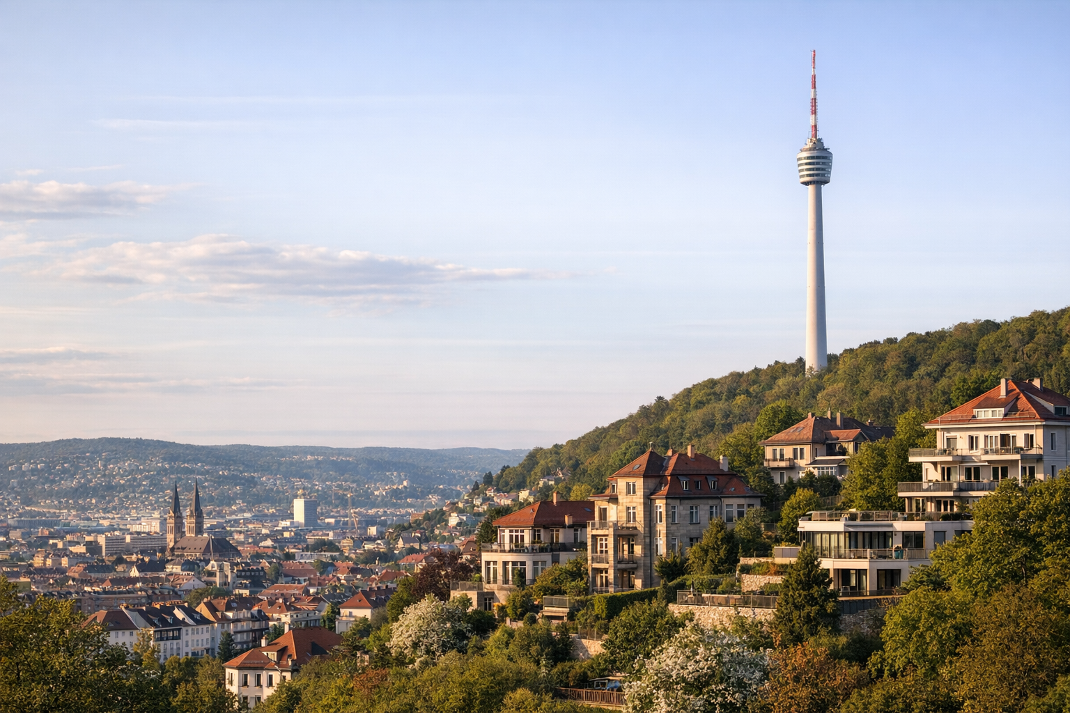 Stuttgart skyline